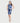 Carrie Cobalt Asymmetrical Wrap Dress