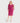 Lisette Deep Fuchsia Faux Wrap Dress